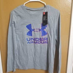 Under Armour gray Long Sleeve size L